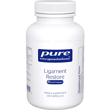 Pure Encapsulations Ligament Restore, 120 capsules, front of bottle