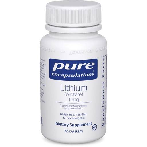 Pure Encapsulations Lithium (orotate) 1 mg 90 caps
