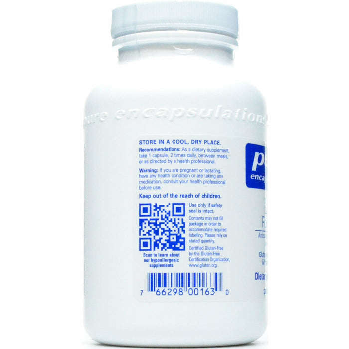 Pure Encapsulations LVR Formula 120 capsules suggested use label