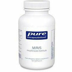 Pure Encapsulations M/R/S Mushroom Formula, 120 capsules, front of bottle