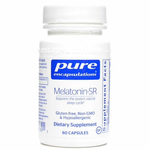 Pure Encapsulations Melatonin-SR 3 mg, 60 capsules, front of bottle