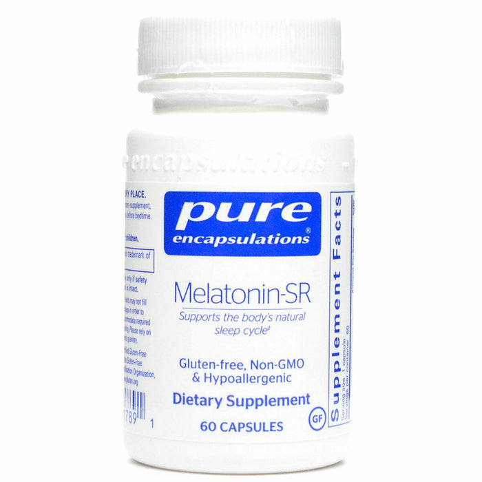 Pure Encapsulations Melatonin-SR 3 mg, 60 capsules, front of bottle