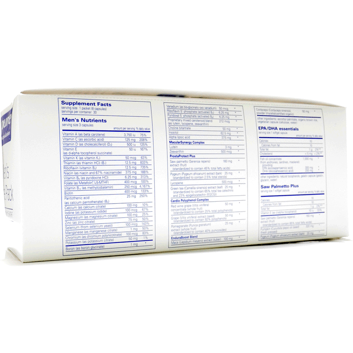 Front product image of Men's Pure Pack 30 packets by Pure Encapsulations