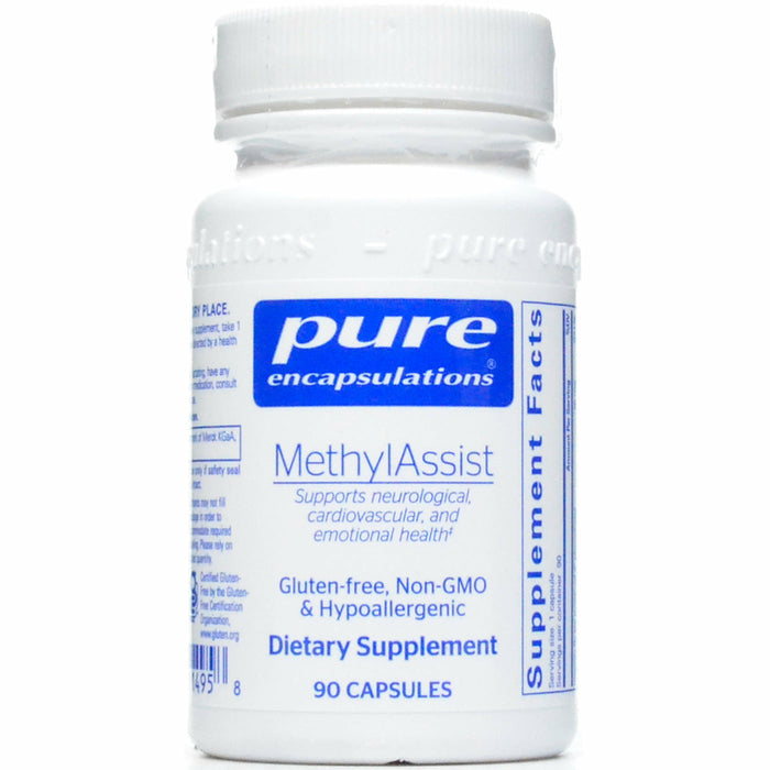Pure Encapsulations MethylAssist, 90 capsules, front of bottle