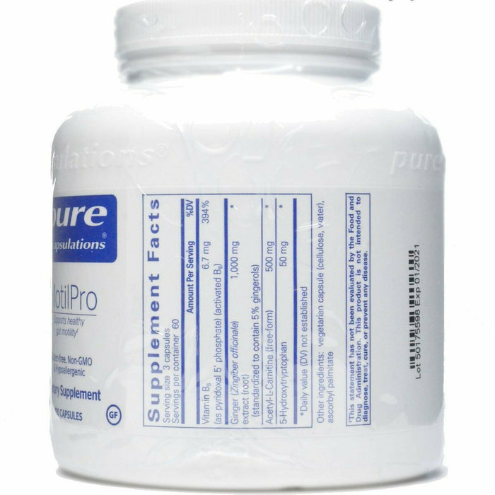 Front product image of MotilPro 180 vcaps by Pure Encapsulations