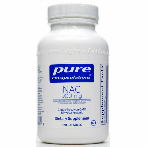 Pure Encapsulations NAC 900 mg, 120 capsules, front of bottle