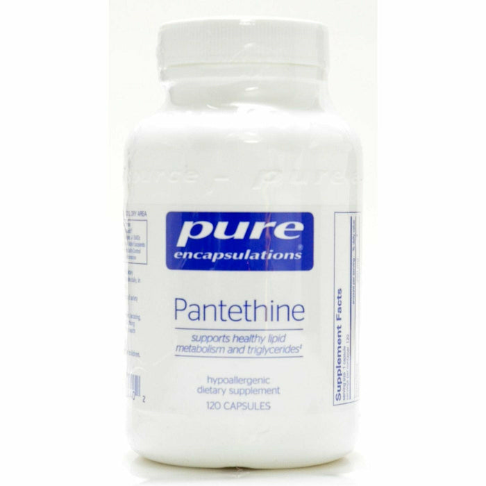 Pure Encapsulations Pantethine 250 mg, 120 capsules, front of bottle