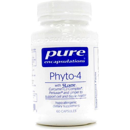 Pure Encapsulations Phyto 4, 60 capsules, front of bottle