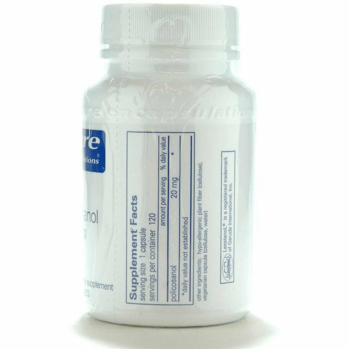 Pure Encapsulations Policosanol 20 mg 120 vcaps
