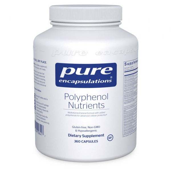 Pure Encapsulations Polyphenol Nutrients, 360 capsules, front of bottle