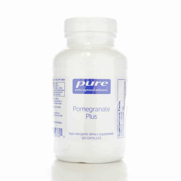 Pure Encapsulations Pomegranate Plus, 120 capsules, front of bottle