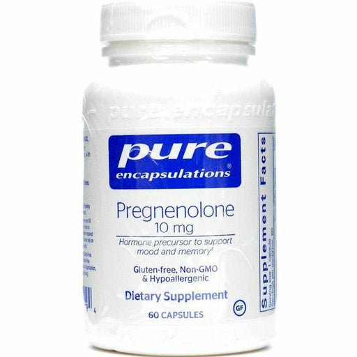 Pure Encapsulations Pregnenolone 10 mg, 60 capsules, front of bottle