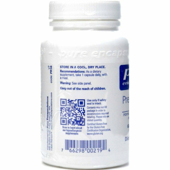 Pure Encapsulations Pregnenolone 10 mg 60 capsules suggested use label