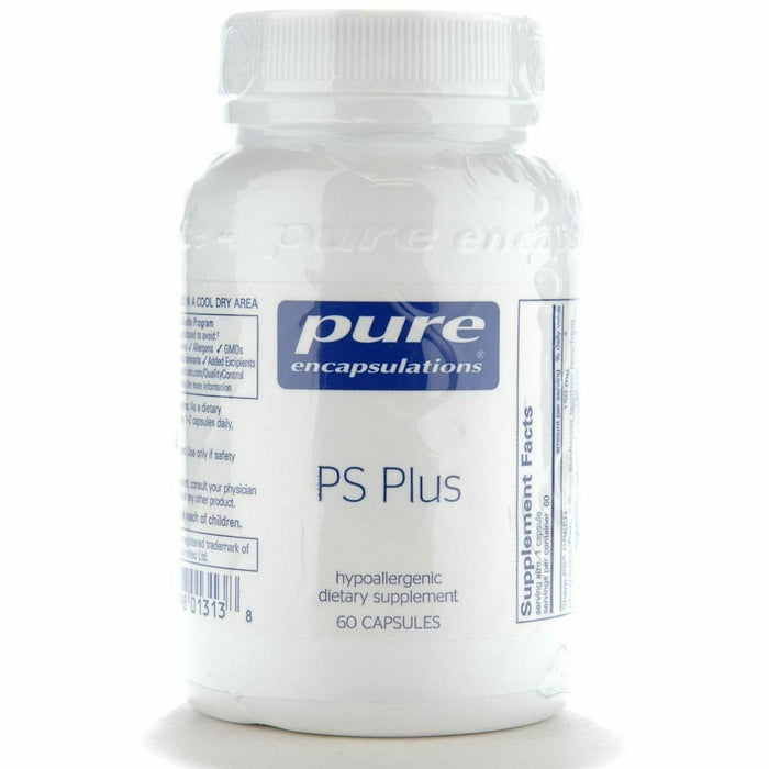 Pure Encapsulations PS Plus, 60 capsules, front of bottle
