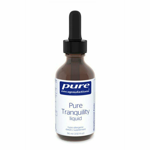 Pure Encapsulations Pure Tranquility liquid, 116 mL, front of dropper bottle