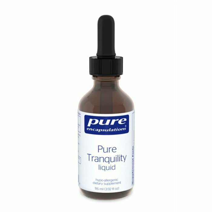 Pure Encapsulations Pure Tranquility liquid, 116 mL, front of dropper bottle