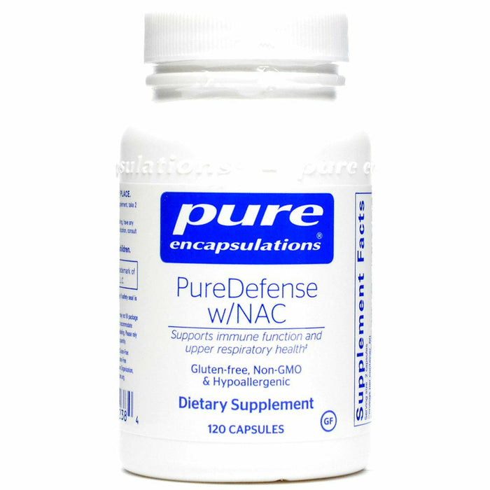 Pure Encapsulations PureDefense w/NAC, 120 capsules, front of bottle