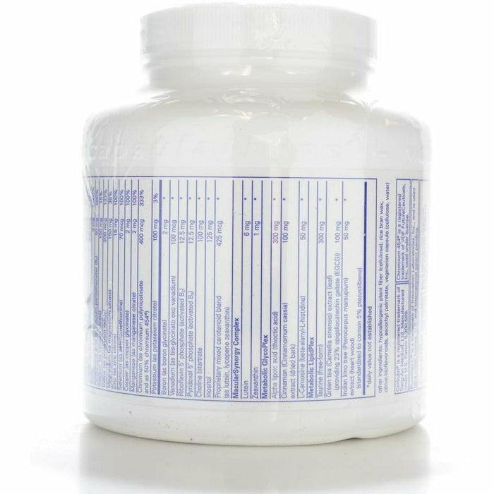 Pure Encapsulations PureLean Nutrients 180 capsules label information panel