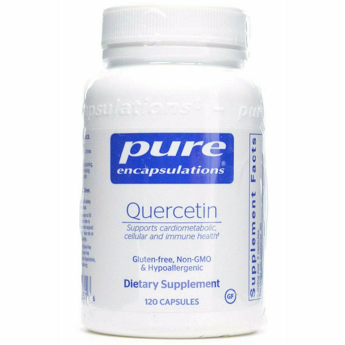 Pure Encapsulations Quercetin 250 mg, 120 capsules, front of bottle