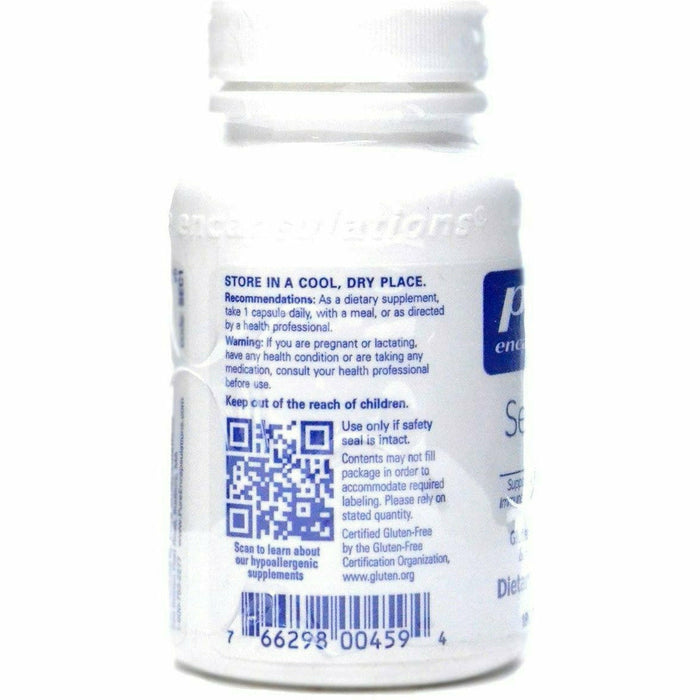Product label image of Selenium (citrate) 200 mcg by Pure Encapsulations