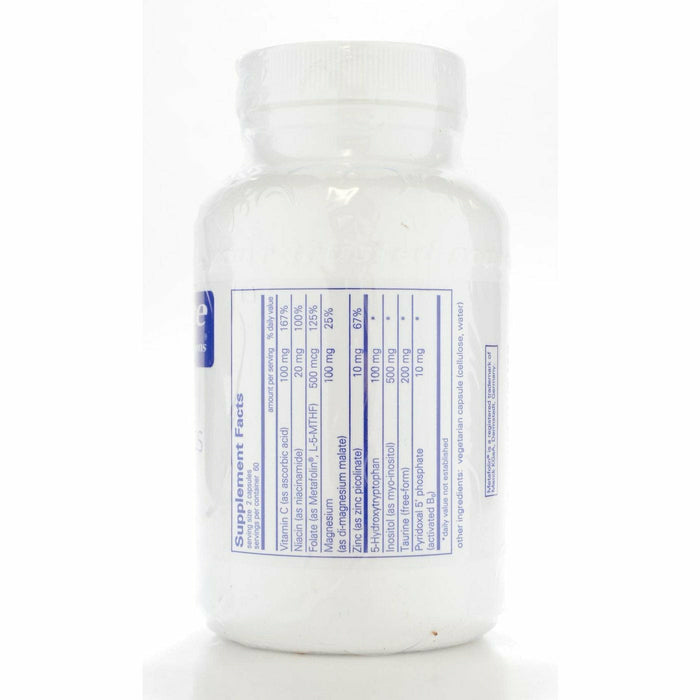 Pure Encapsulations SeroPlus 120 capsules supplement facts label
