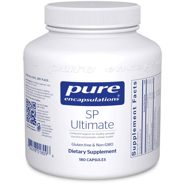 Pure Encapsulations SP Ultimate, 180 capsules, front of bottle