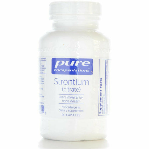 Pure Encapsulations Strontium 227 mg, 90 capsules, front of bottle