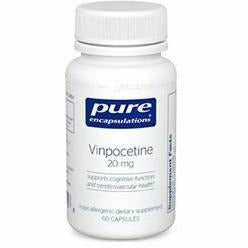 Pure Encapsulations Vinpocetine 20 mg 120 vcaps