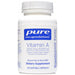 Pure Encapsulations Vitamin A 10,000 IU, 120 softgels, front of bottle