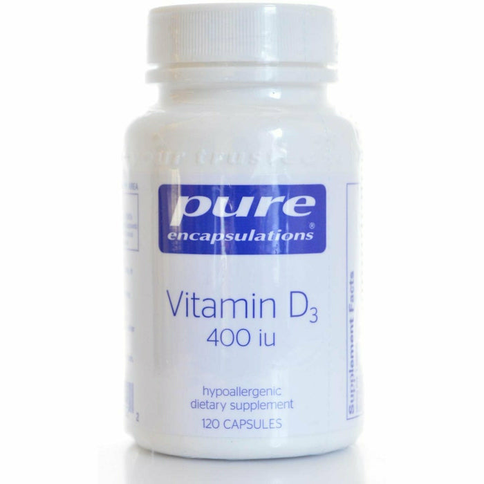 Pure Encapsulations Vitamin D3 400 IU 120 vcaps