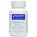 Pure Encapsulations Vitamin D3 5000 IU, 120 capsules, front of bottle