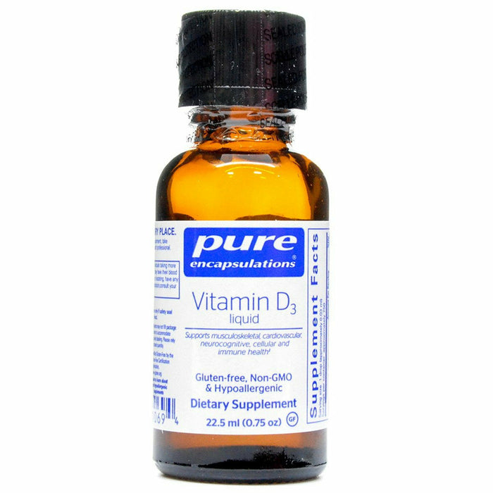 Pure Encapsulations, Vitamin D3 Liquid 22.5 ml