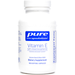 Pure Encapsulations Vitamin E (Natural) 400 IU, 180 softgels, front of bottle