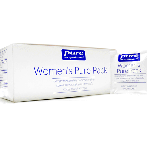 Pure Encapsulations Women's Pure Pack, 30 packets, front of box