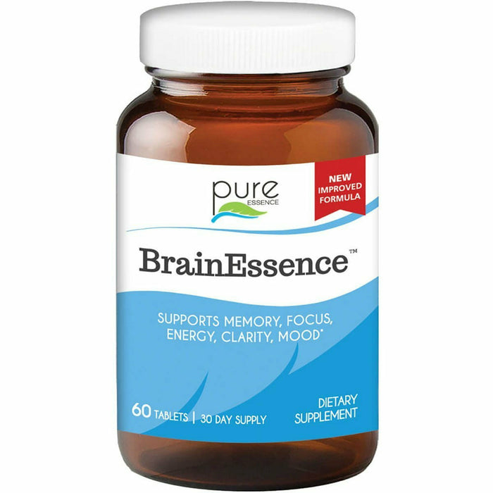 Pure Essence BrainEssence, 60 tablets, front of bottle