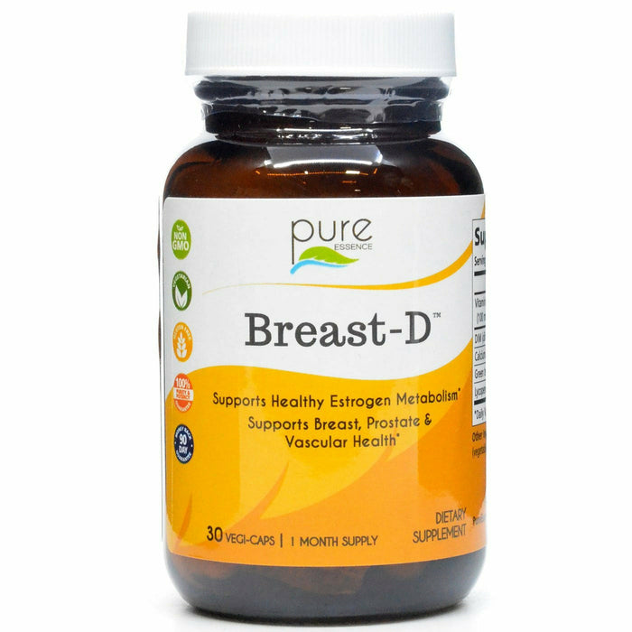 Pure Essence Breast D, 30 capsules, front of bottle