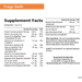 Ionic-Fizz Super D-K Calcium Plus Orange Vanilla by Pure Essence, Supplement Facts label
