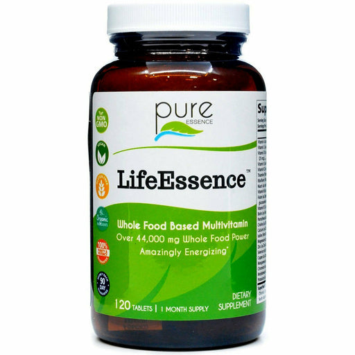 Pure Essence LifeEssence Multivitamin, 120 tablets, front of bottle