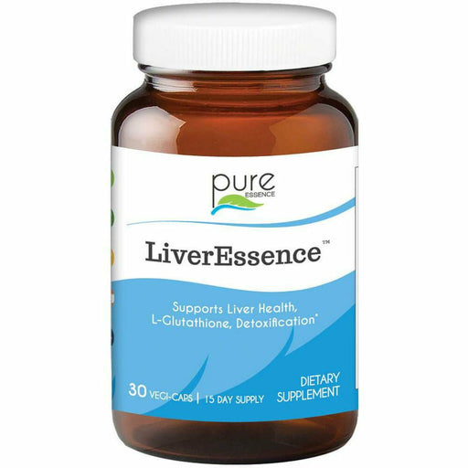 Pure Essence LiverEssence, 30 capsules, front of bottle