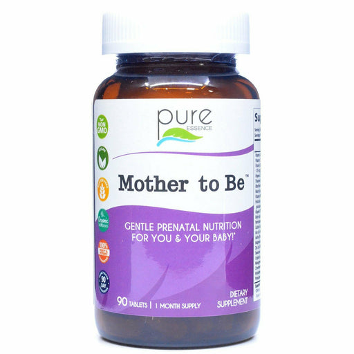 Pure Essence Mother to Be Prenatal Multivitamin, 90 tablets, front of bottle