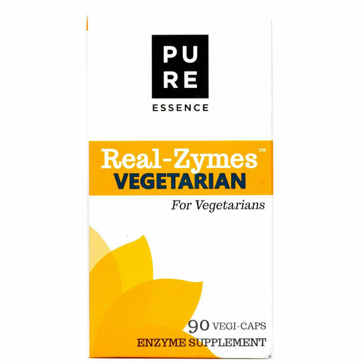Pure Essence Real-Zymes Vegetarian Digestive Enzymes 90 capsules
