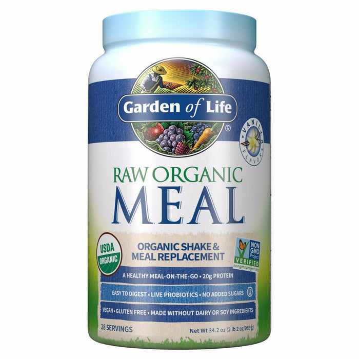 Garden of Life, RAW Organic Meal Vanilla 28 servings
