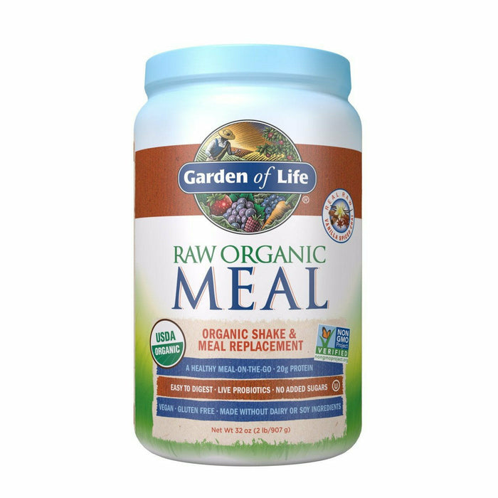 Garden of Life, RAW Organic Meal Vanilla Spiced Chai 28 servings