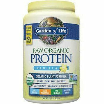 Garden of Life, RAW Organic Protein - Vanilla 22 oz
