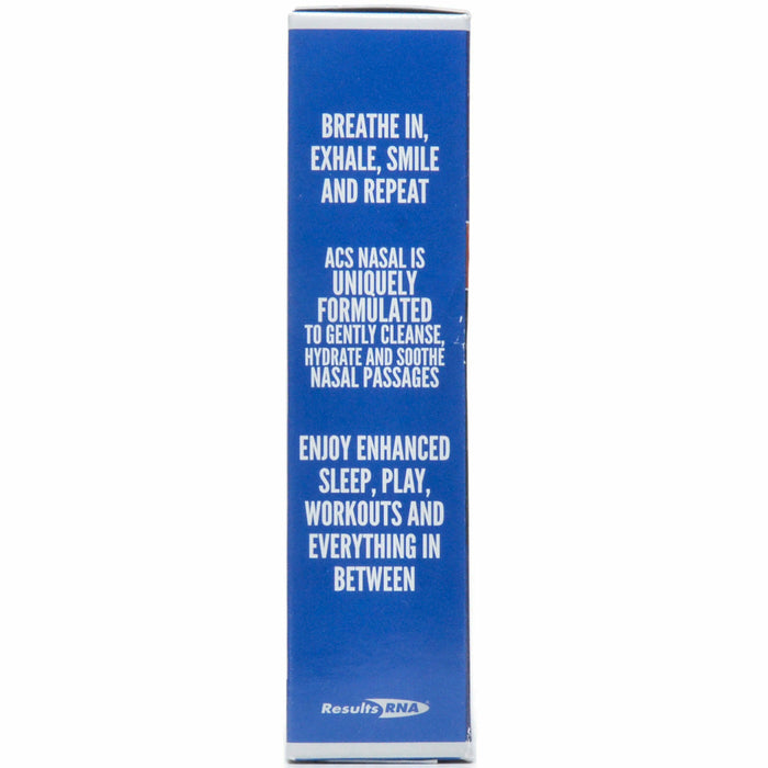 Results RNA ACS Nasal Extra Strength 3 bottle pack side label, second view