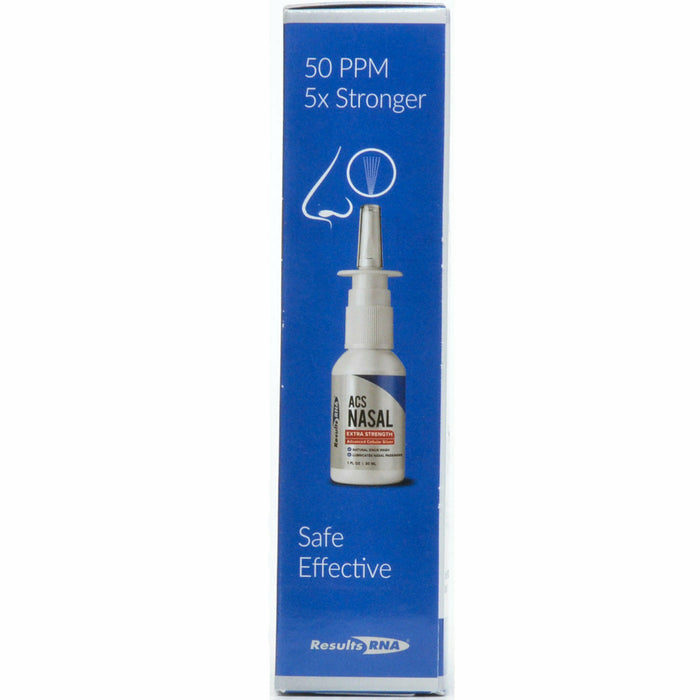 Results RNA ACS Nasal Extra Strength 3 bottle pack side label