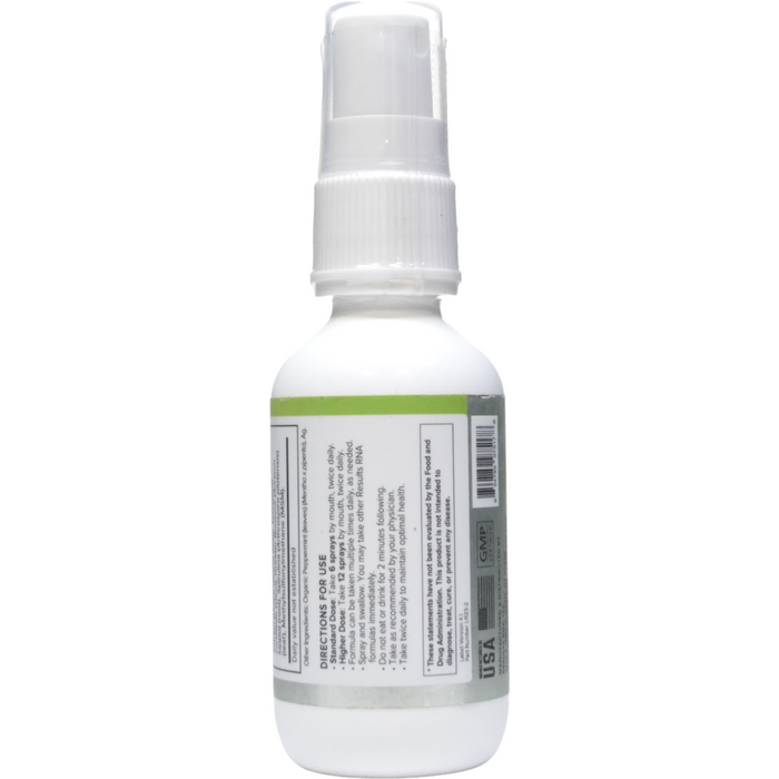 Results RNA Quercetin Seasonal Extra Strength 2 fl oz suggested use label