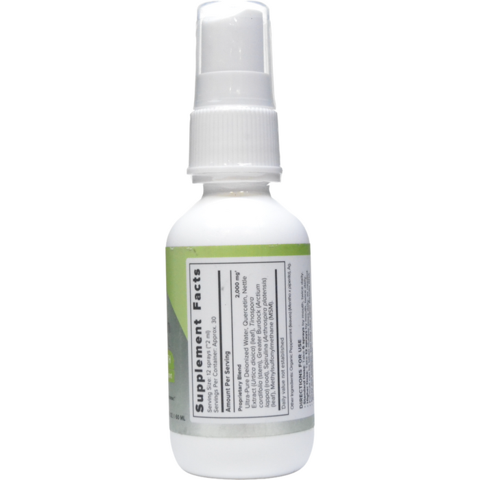 Results RNA Quercetin Seasonal Extra Strength 2 fl oz supplement facts label