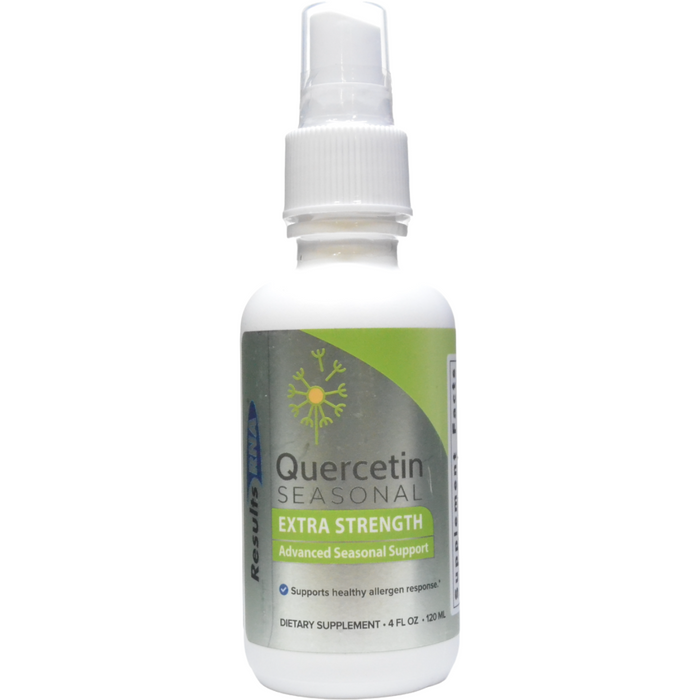 Results RNA Quercetin Seasonal Extra Strength, 4 fl oz, front of spray bottle, second view