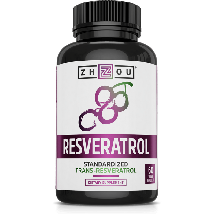 ZHOU Nutrition, Resveratrol 1000 Mg 60 Vegcaps